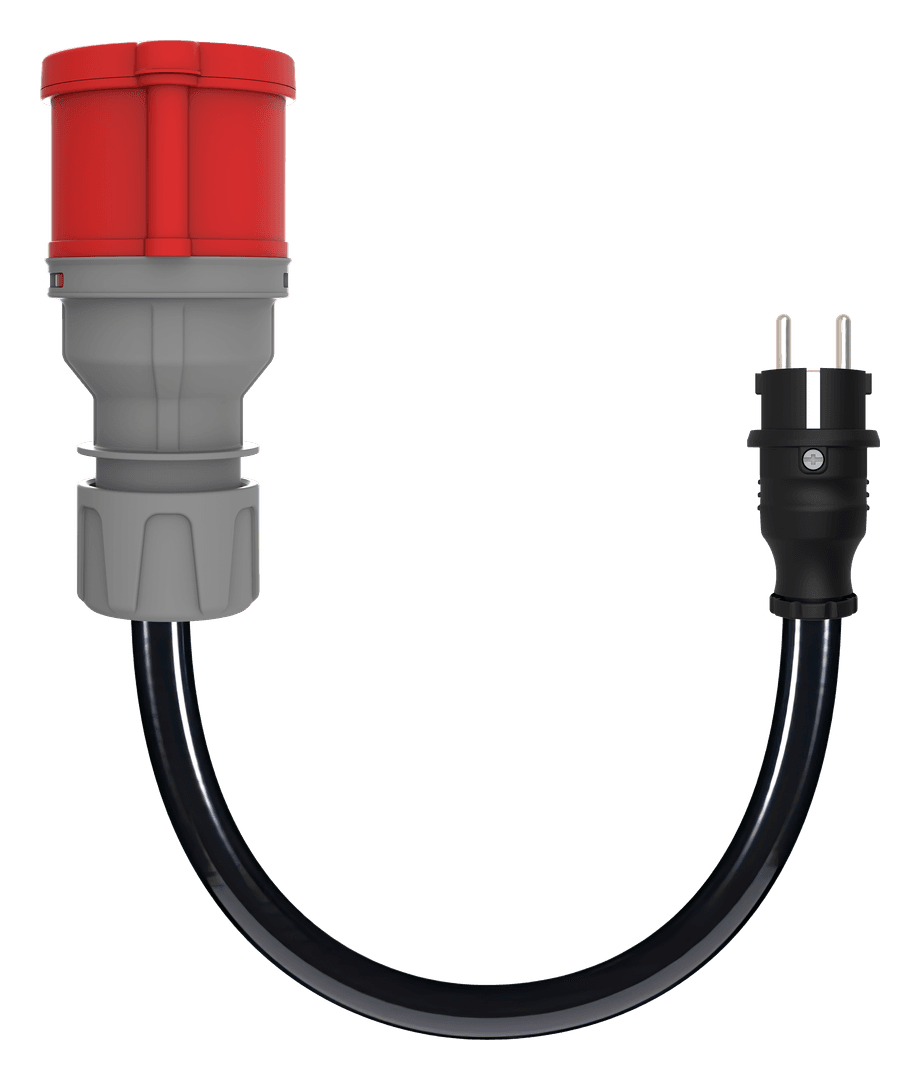 Cee Norm Adaptör · 1/16A Plug → 5/32A Plug