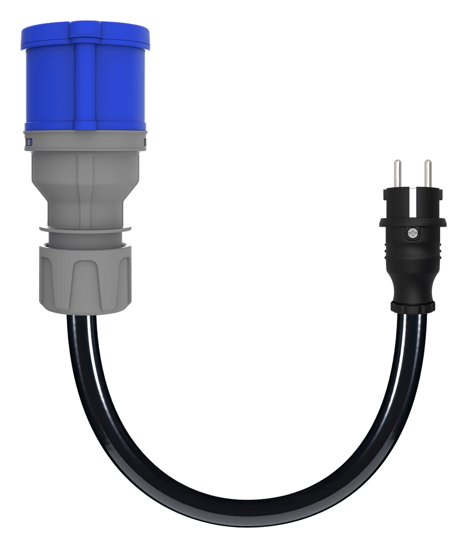 Cee Norm Adaptör · 1/16A Plug → 3/32A Plug
