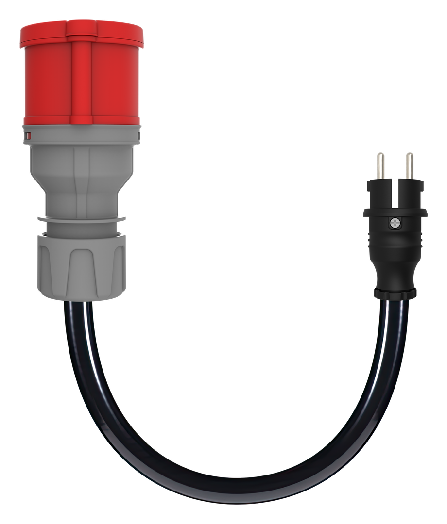 Cee Norm Adaptör · 1/16A Plug → 5/32A Plug