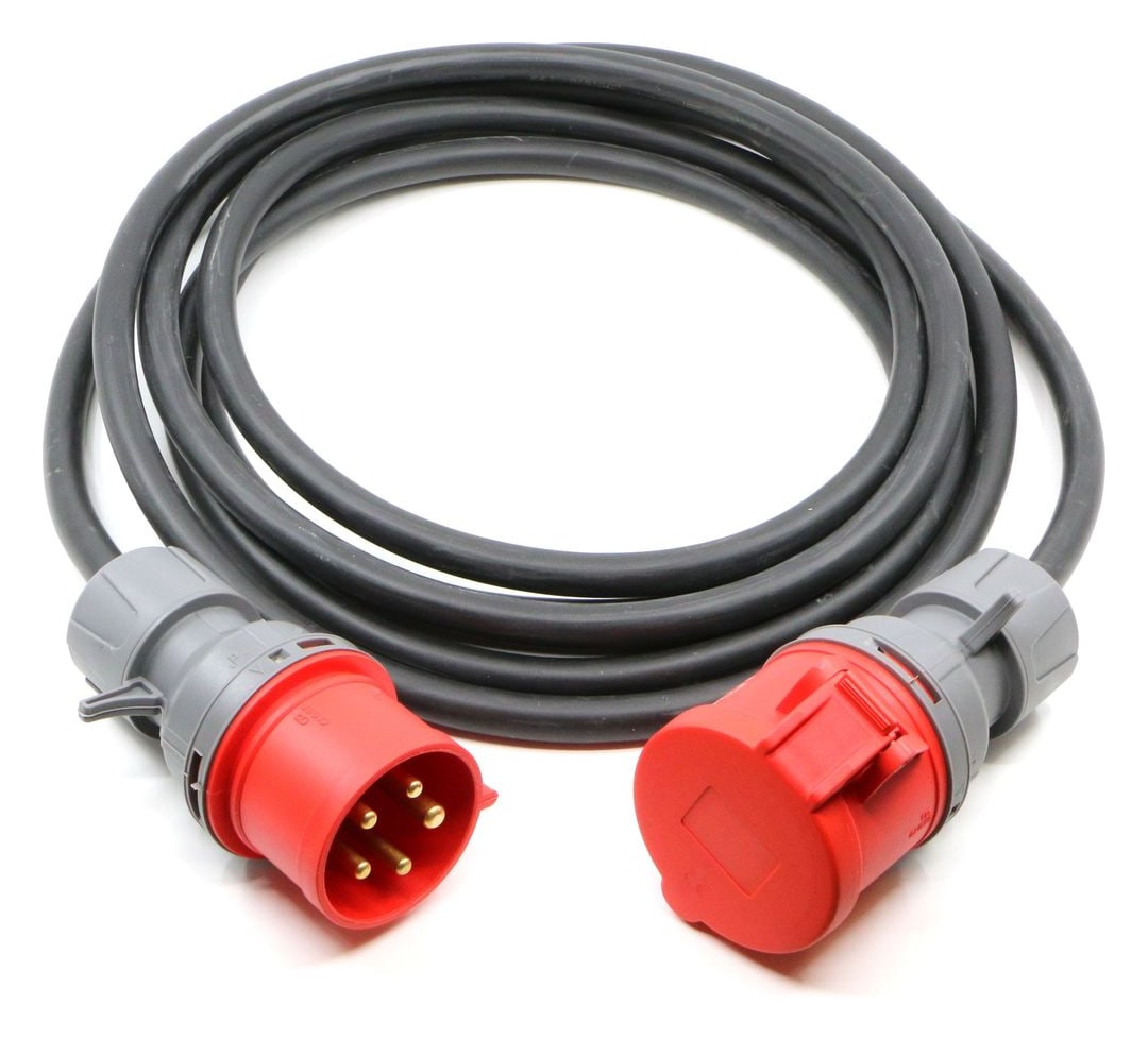 Seyyar Uzatma Kablosu · 10 m · 5/32A Plug → 5/32A Plug